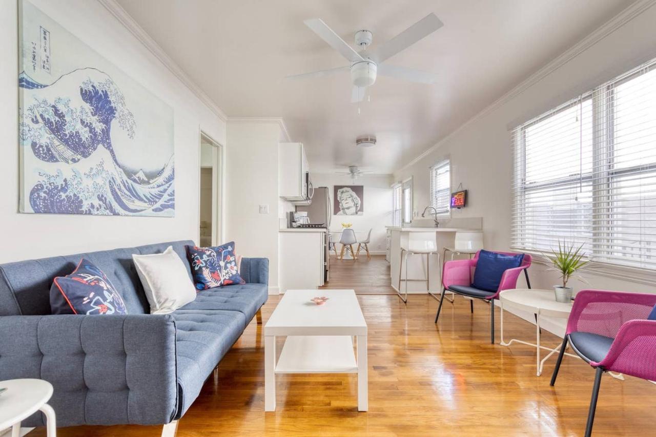 'לונג ביץ New Beach Jewel Bungalow מראה חיצוני תמונה