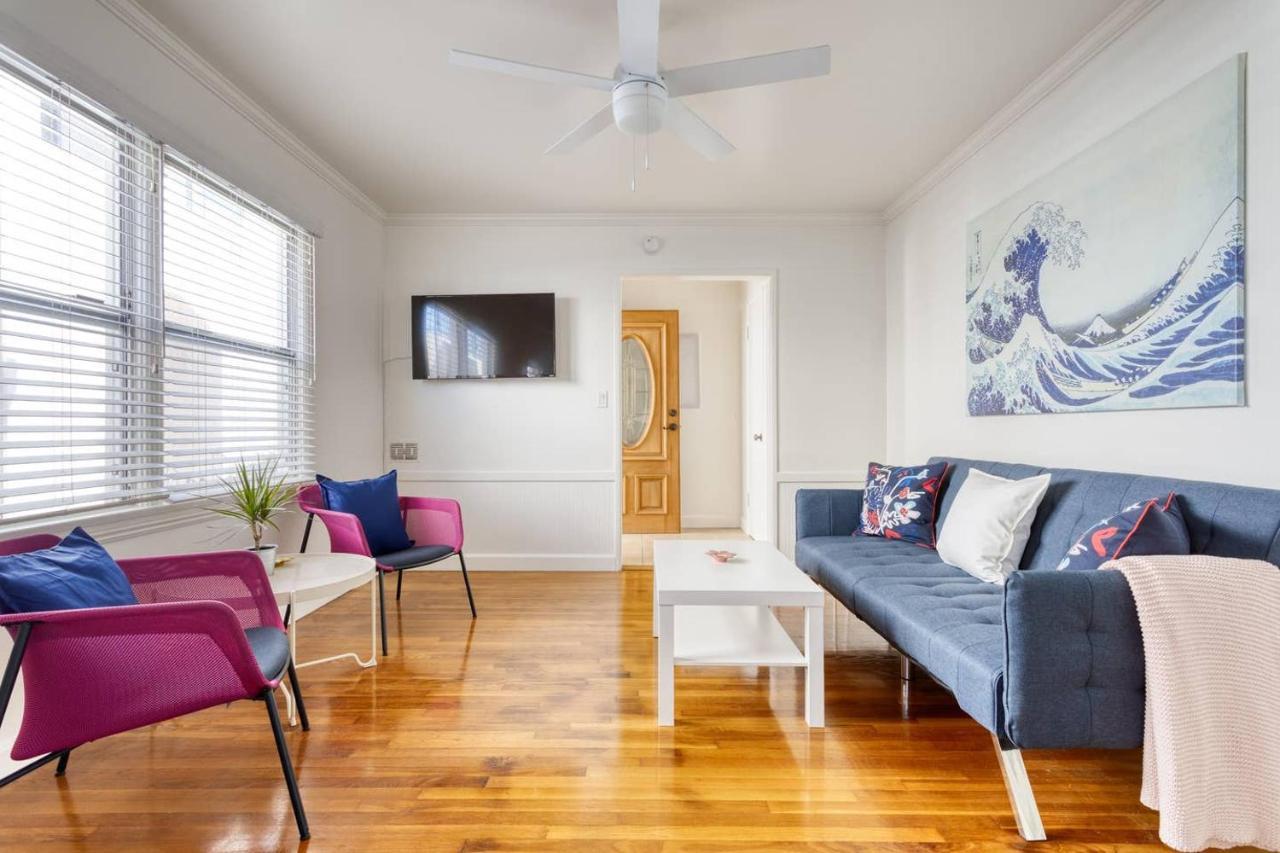 'לונג ביץ New Beach Jewel Bungalow מראה חיצוני תמונה